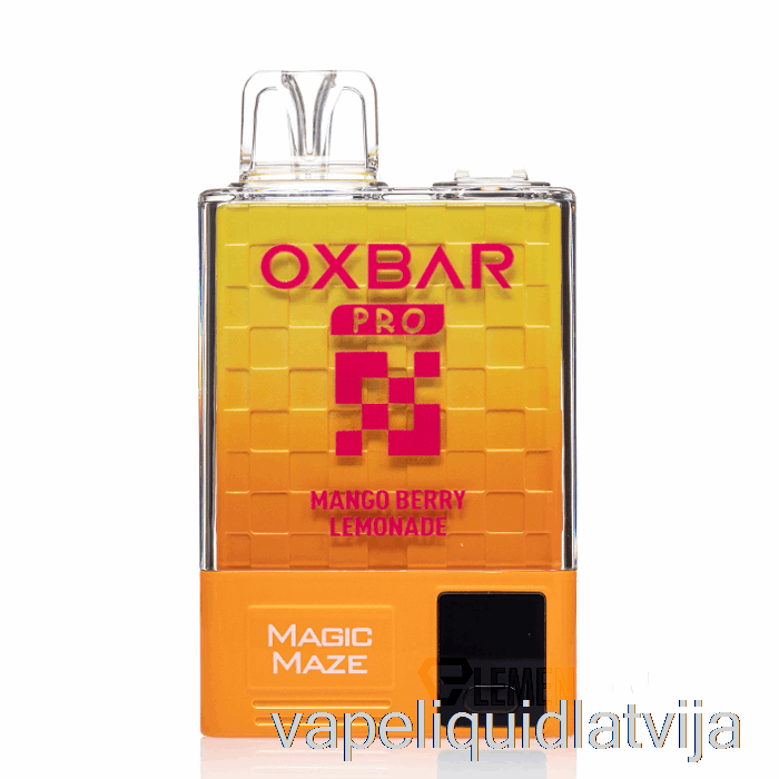 Oxbar Magic Maze Pro 10000 Vienreizējās Lietošanas Mango Ogu Limonāde - Pāksts Sula Vape šķidrums